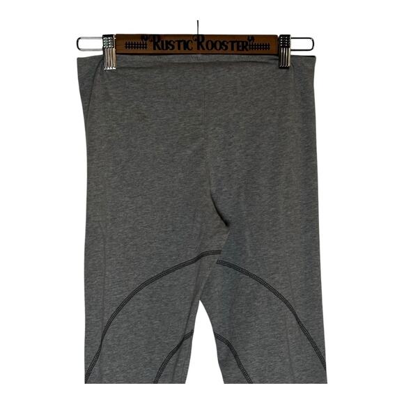 Norma Kamali Gray Fitness Leggings Yoga Casual Comfort Fit Small - Picture 9 of 14